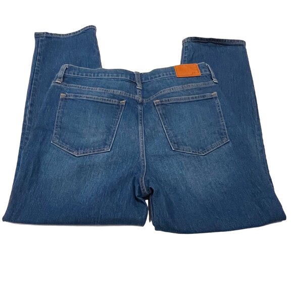 J Crew Cropped Slim Boyfriend Jean, Med Wash, 29 - Picture 8 of 10